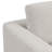 Kano 99" Upholstered Sofa In Mist Grey