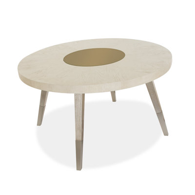 Abime Round Solid Wood Base Dining Table
