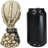 Shackled Skeleton Hand Holding Skull With LED Eyes With Morphing Skulls Figurine