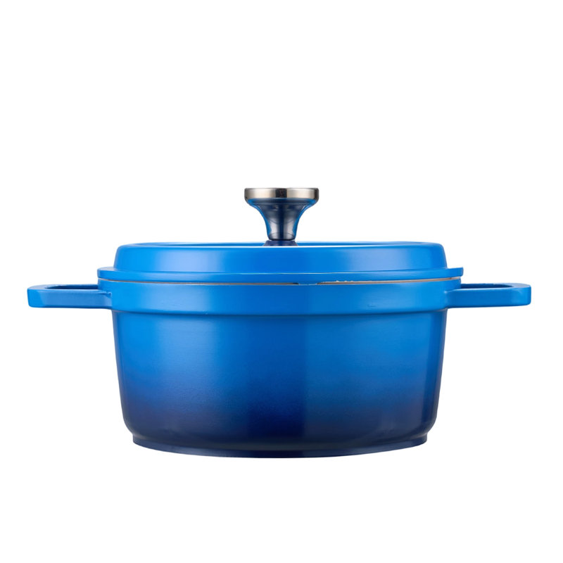 Living And Home 4.75L Pot Set, Blue