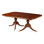 Reeded Oval Solid Wood Dining Table