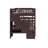 Tena Solid Wood Standard Stairway Bunk Beds Full over Full, 4 Drawers in the Steps, Dark Cherry-1904814708-1904814712