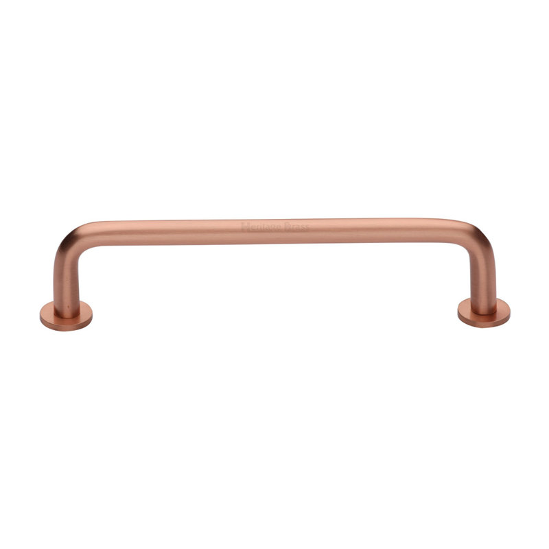 Heritage Brass Heritage Cabinet Pull Wire Design with Rose, 168cm L x 8cm W, Matt Bronze