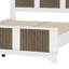 Ensemble de chambre à coucher 4 pièces, lit plateforme de ferme avec décoration en bois-2001237717-2001237716