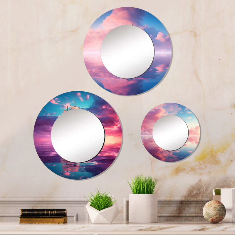 Dimitrios Metal Round Mirror