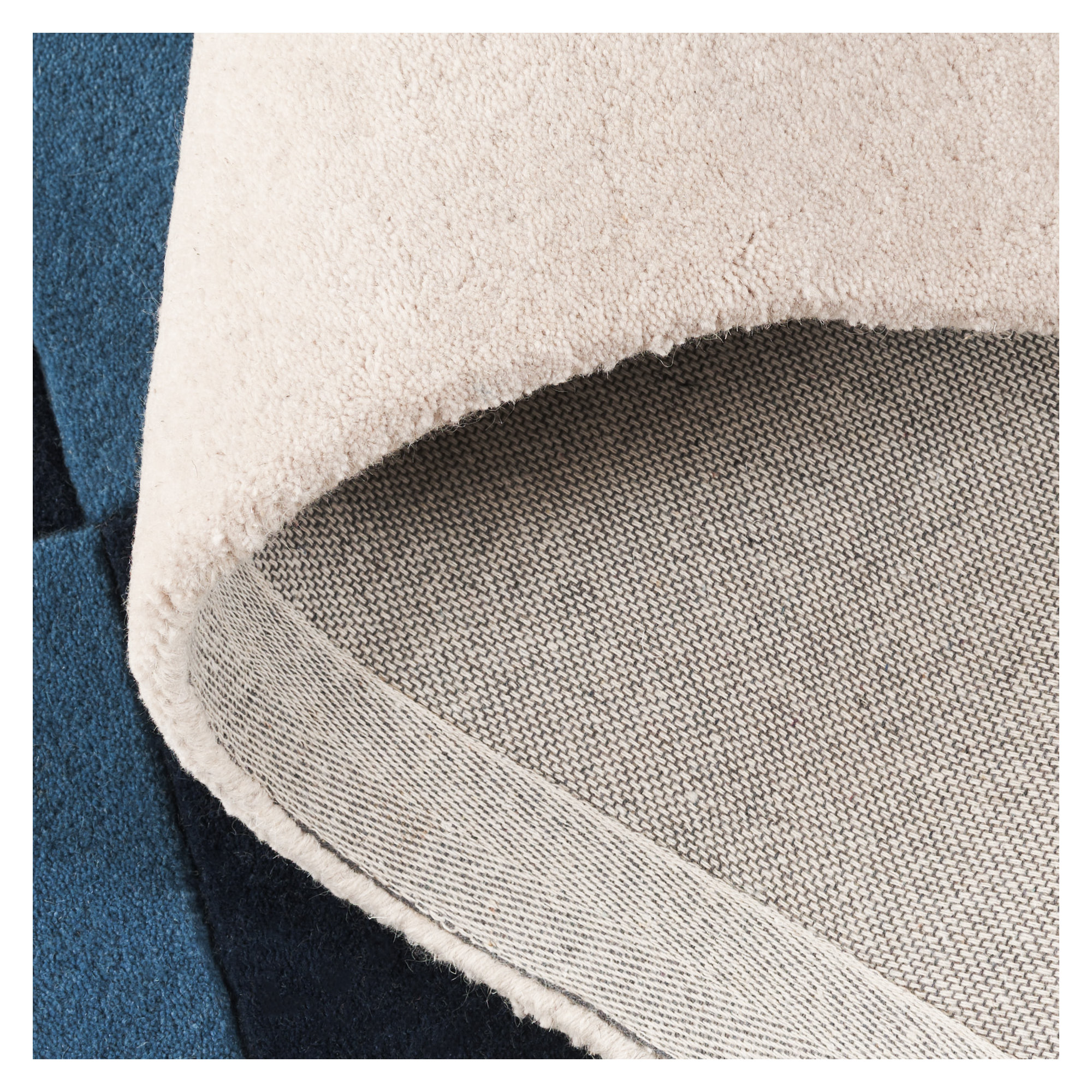 Deja Handmade Rug, Rectangle 6' x 9'