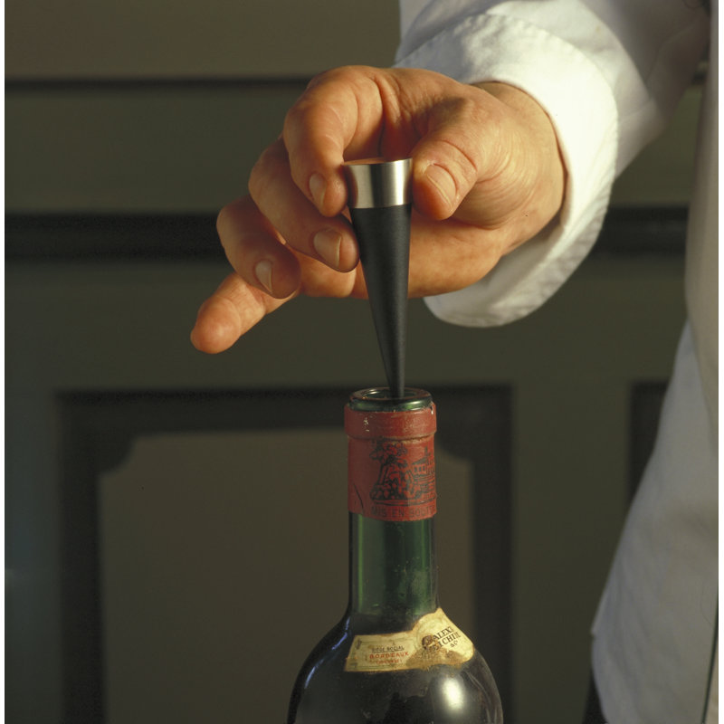 Grand Cru Stainless Steel Bottle Stopper