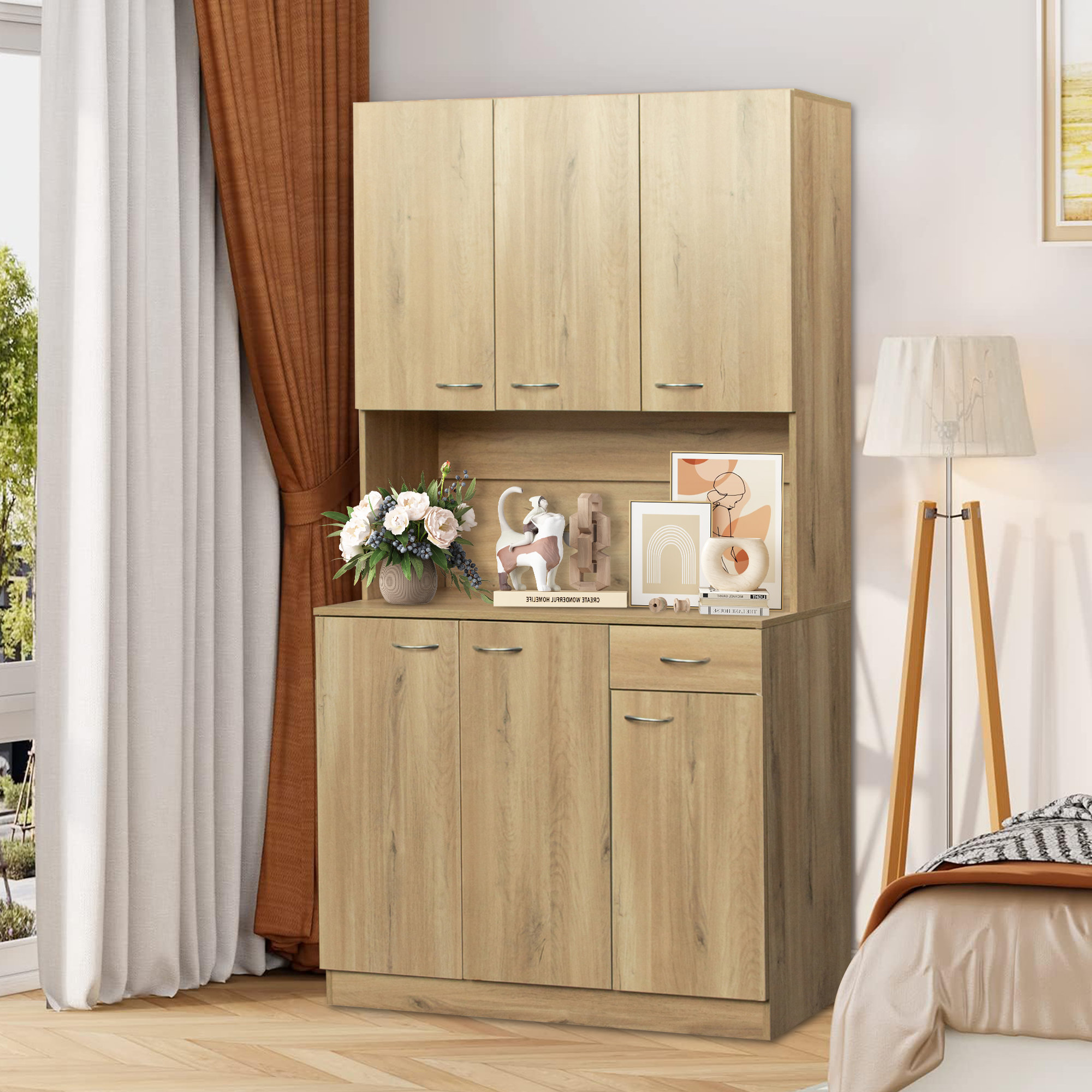 Latitude Run® Adabella 70.9'' Kitchen Pantry | Wayfair