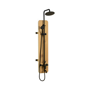Meridian Wall Shower Onyx