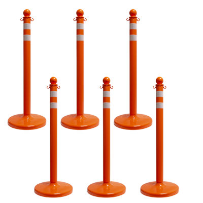 Mr. Chain 40'' H x 14'' W HDPE Stanchion System