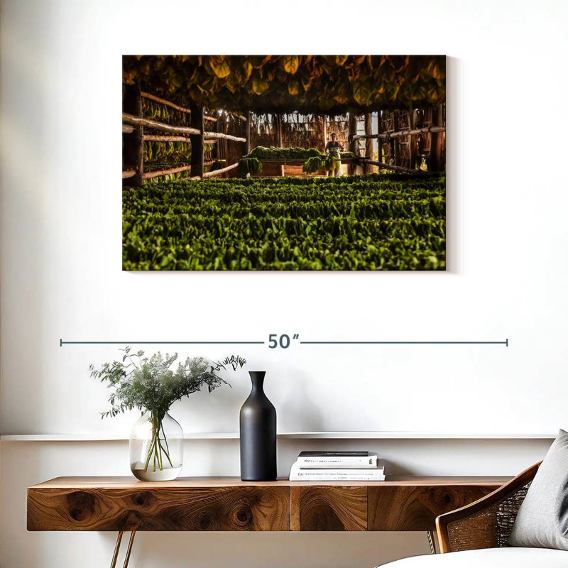 Harnek Tobacco Barn, 24" H x 36" W