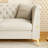 Velvet 3-Seater Sofa-1734860093