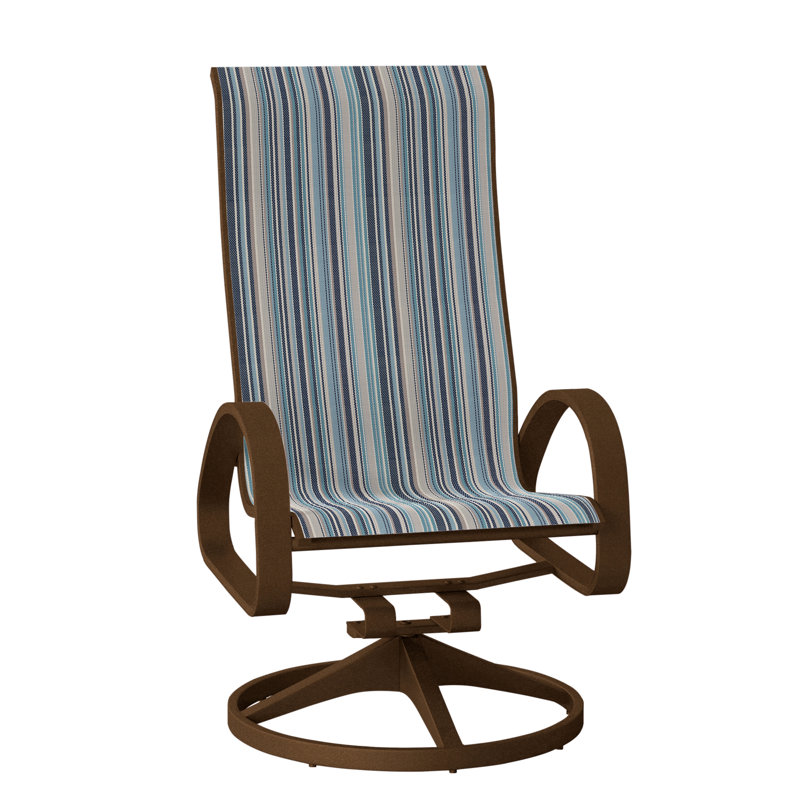 Fauteuil de patio pivotant Hiraku, Kona texturé, Vignoble
