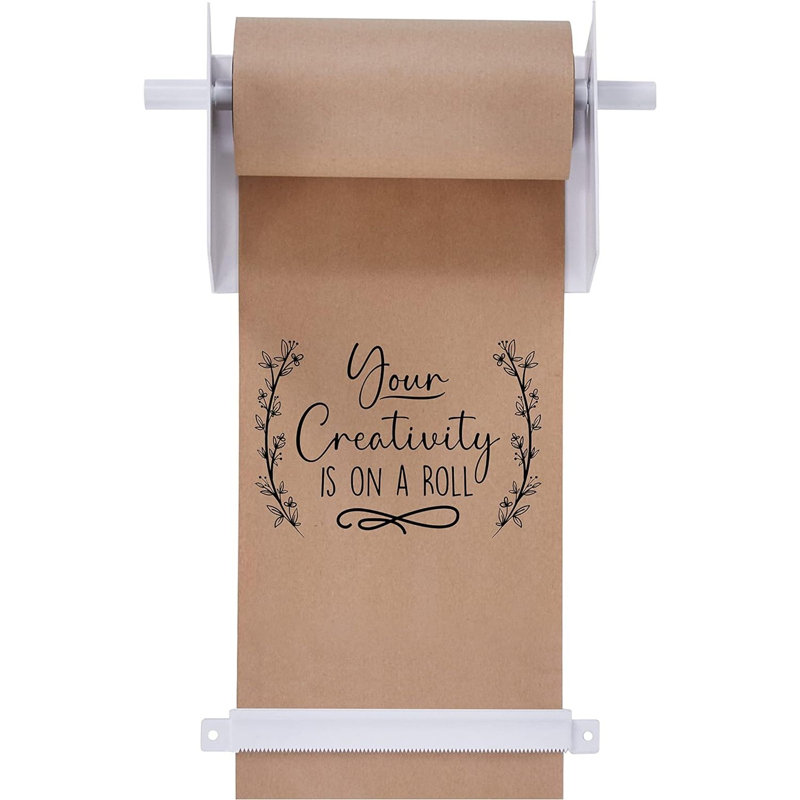 Porte-serviettes mural en acier inoxydable, H 4,9 po x l 13,2 po, Blanc