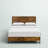 David Solid Wood Platform Bed-391997495