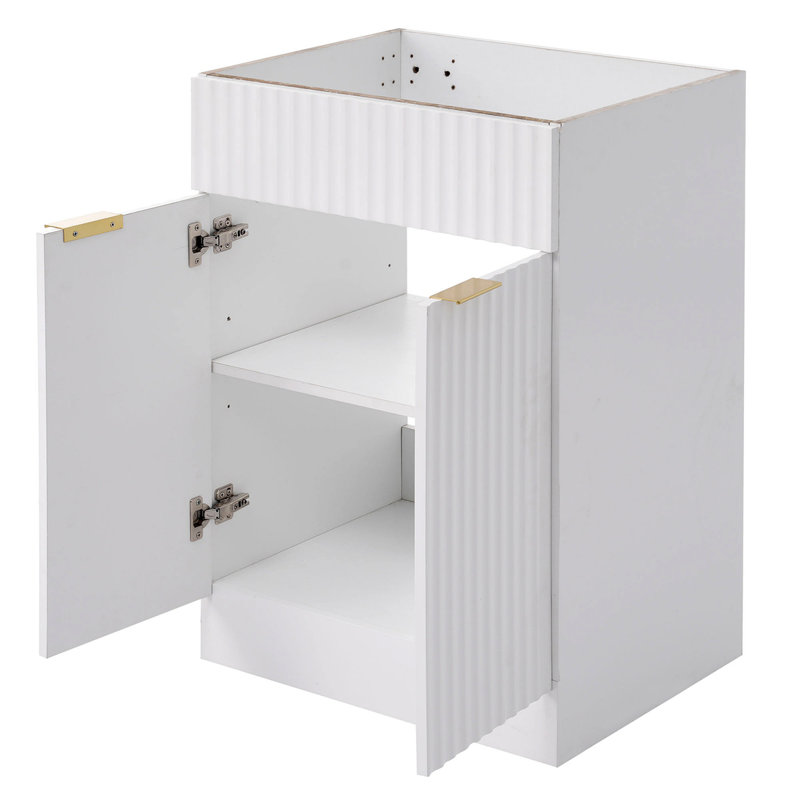 [Cabinet seulement] Meuble-lavabo moderne (lavabo non inclus)