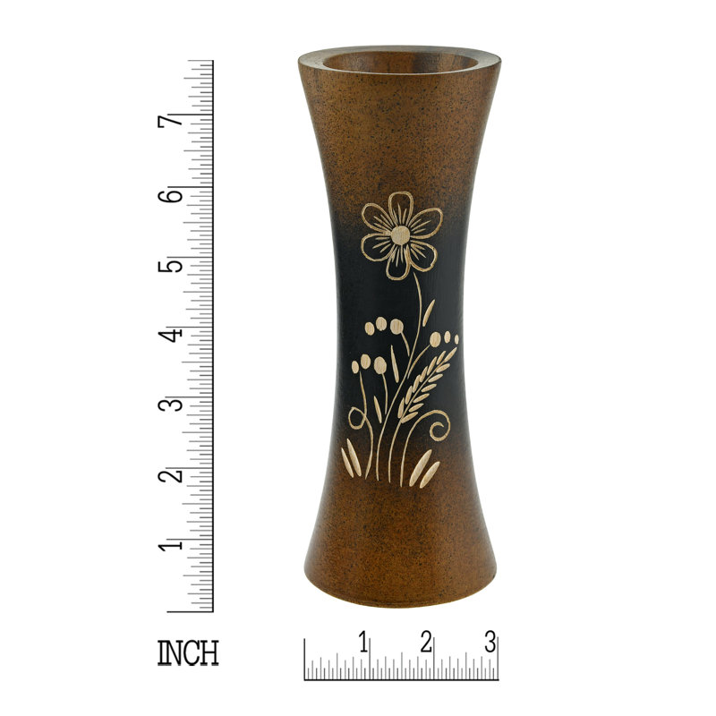 Handmade Wood Table Vase