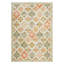 Tapis à motif floral en damier Boho-1107383685-1107383694