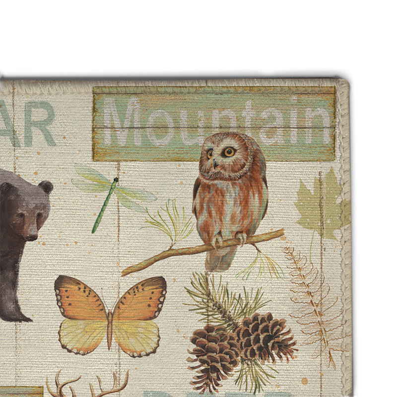  Tapis en chenille Mountain Lodge, Rectangle 2 pi x 3 pi