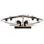 2 - Light Flush Mounted Sconce