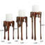 Moderna 3 Piece Aluminum Tabletop Candlestick Set-87326715