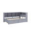 Lit de jour en bois avec tiroirs, tablette et port USB-2138446699-2138446701
