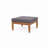 Ottoman + Coffee Table Set, Solid Wood Frame, Water-Resistant Cushions