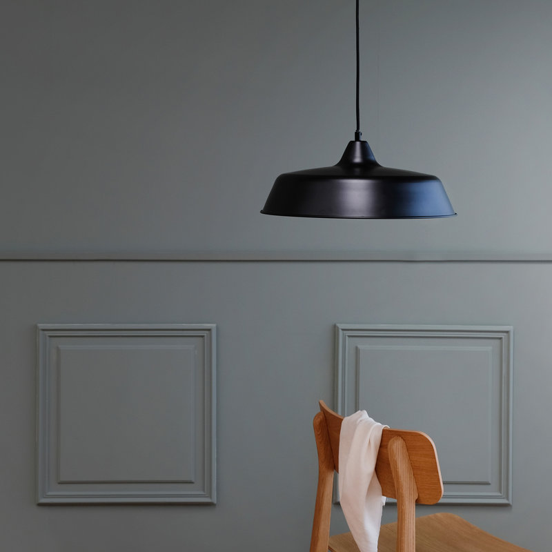 1 - Light Dome Pendant, Black