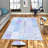 Premium Polyester Area Rug (5.2 x 7.5 ft), 100% Antibacterial, Non-Slip Underside, 0.3 in Pile Height | Machine Washable, 3D Digital Print, Durable Woven Carpet | Ideal for Living Room, Bedroom & Dining Spaces-1649372323
