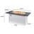 Havenwood Rectangle Smokeless Fire Pit Table with Hidden Fuel Tank-93699779-93699778