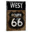 « route 66 west », impression sur toile-20920853-73075541-73075542