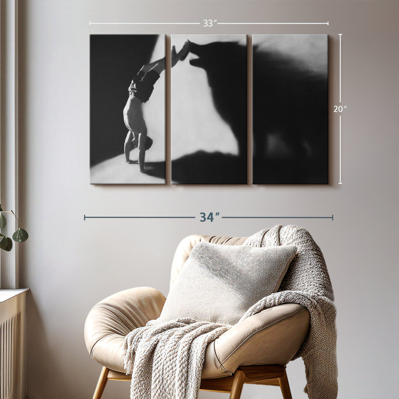 " Workout ", 20" H x 33" W