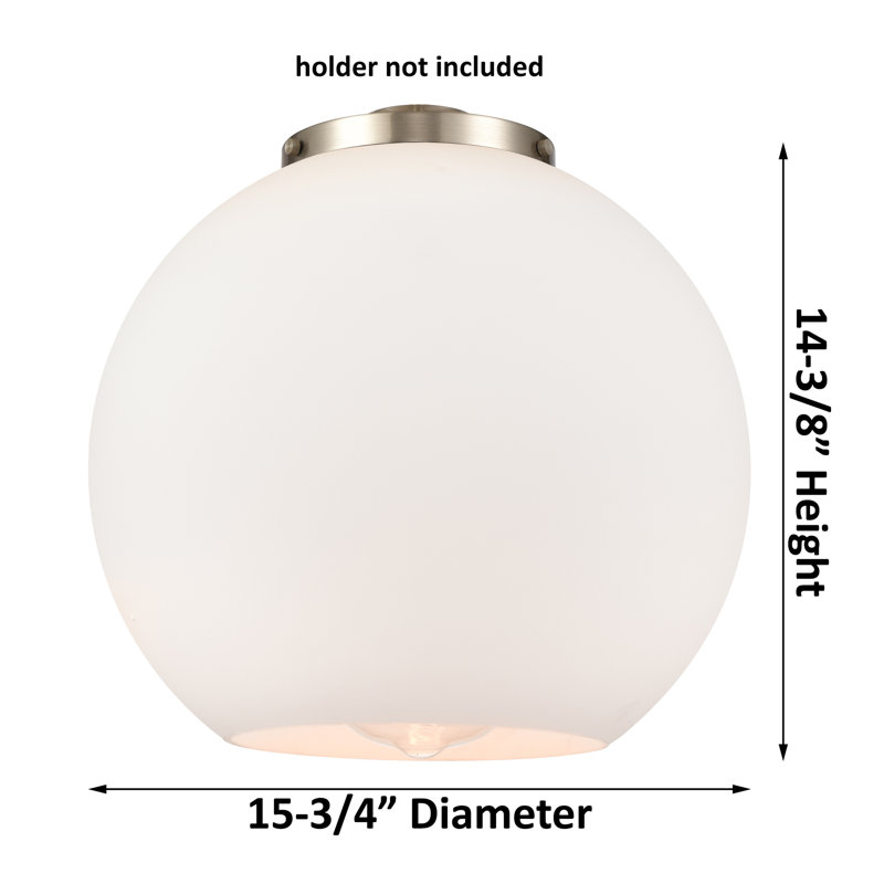 Athens Antique Copper 3-Light Globe Island Pendant with Matte White Shade