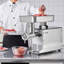 Hachoir à viande électrique de 6 kg/min avec lame, grille de hachage, machine à saucisses, hachoir à viande professionnel en acier inoxydable pour cuisine, restaurant, boucherie.-106588325
