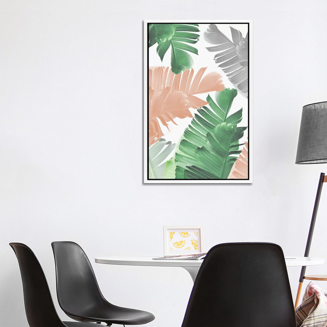 Banana Leaf Play von Sisi & Seb - Gallery-Wrapped Canvas Giclée on Canvas