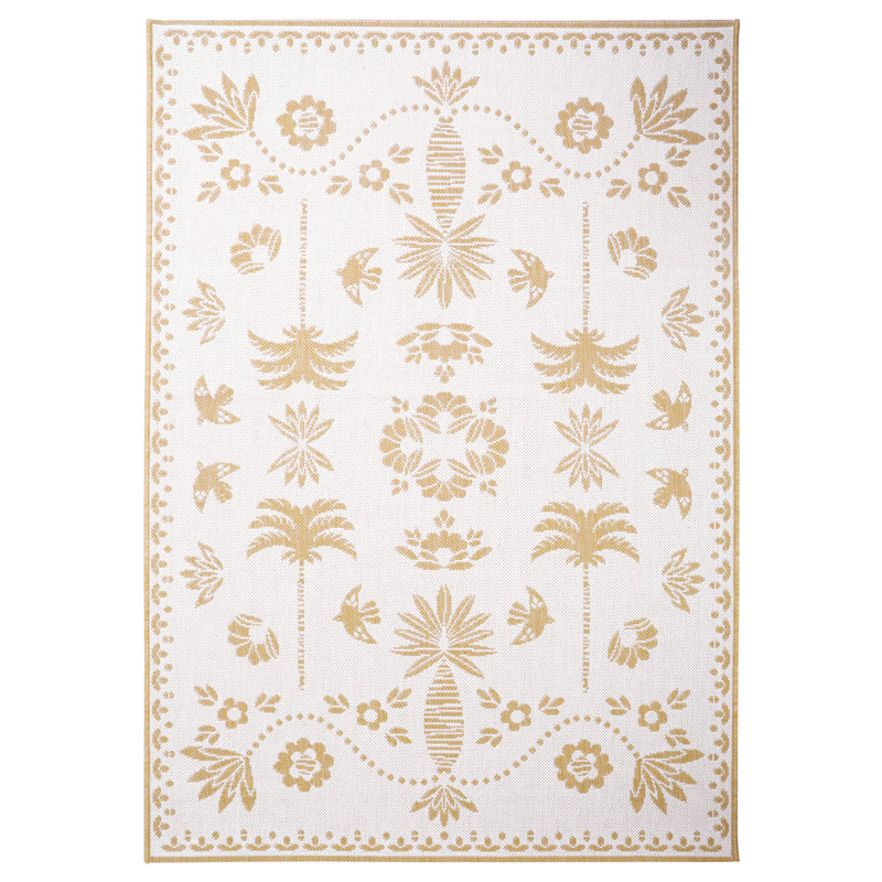 Aqueela Floral Area Rug, Rectangle 120 x 170cm