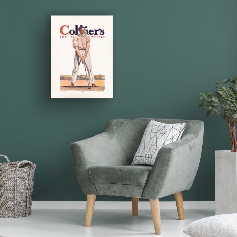 Art sur toile, Bolologic par Edward Penfield, H 24 po x l 18 po