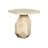Polyhedron Marble Top End Table