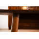 Hardvard Indoor Oak and Wood Extendable Dining Table