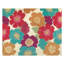 Wool Floral Area Rug in Beige/Blue-45410924