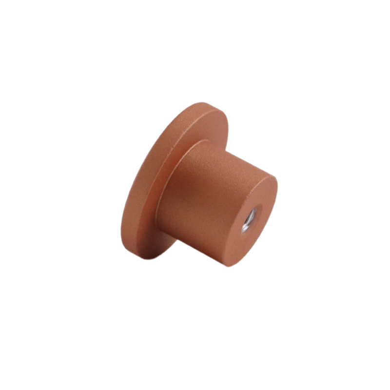 1" Diameter Circle Knob, Copper (Brown)