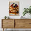 Berry Pancake Dessert Framed Wall Art Prints - Sweet Breakfast Food for Kitchen Dining Room-125211751-125211750