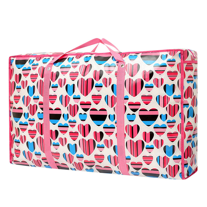 Très grands sacs de rangement réutilisables avec poignées et fermetures à glissière robustes, sac de rangement lavable robuste, garde-robe, rangement sous le lit, couverture