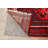 One-of-a-Kind 3'2" X 5' New Age Wool Area Rug in Red