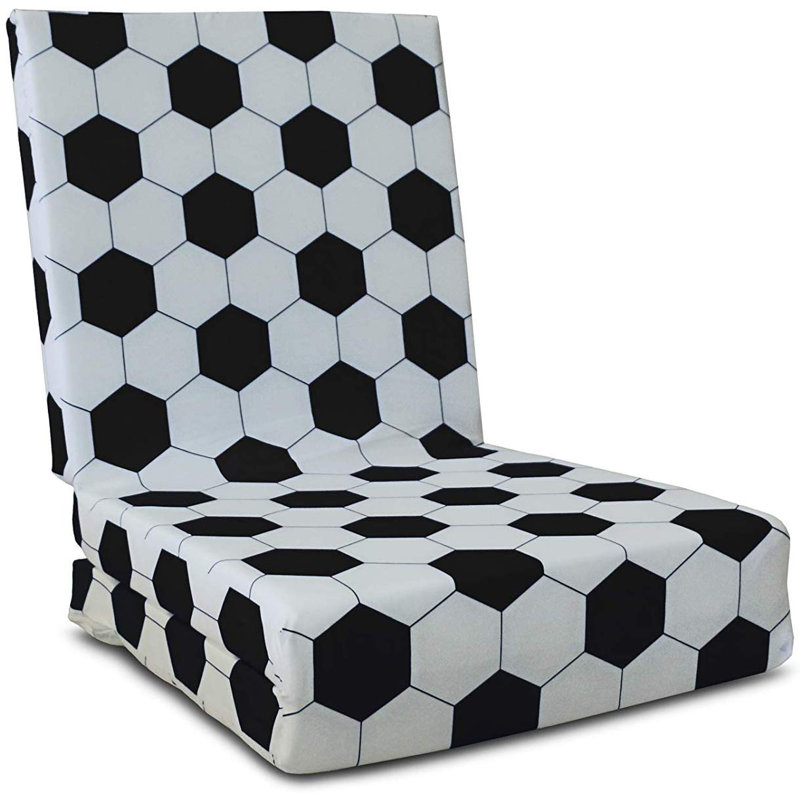 Dull Symple Stuff Foam Mattress, Black/White