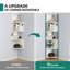 Annajean 175cm H x 36cm W Corner Bookcase