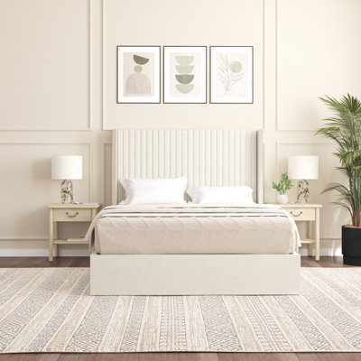 Barkat Upholstered Ottoman Storage Bed