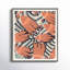 'Asian Textile Designs' Framed Graphic Art Print