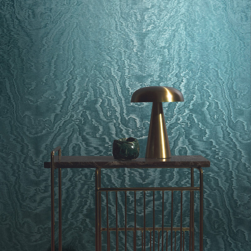 Eclectic 33cm x 70cm Wallpaper Roll, Blue