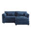 Causeuse de style moderne avec accoudoirs amovibles-2103820438-2103820442